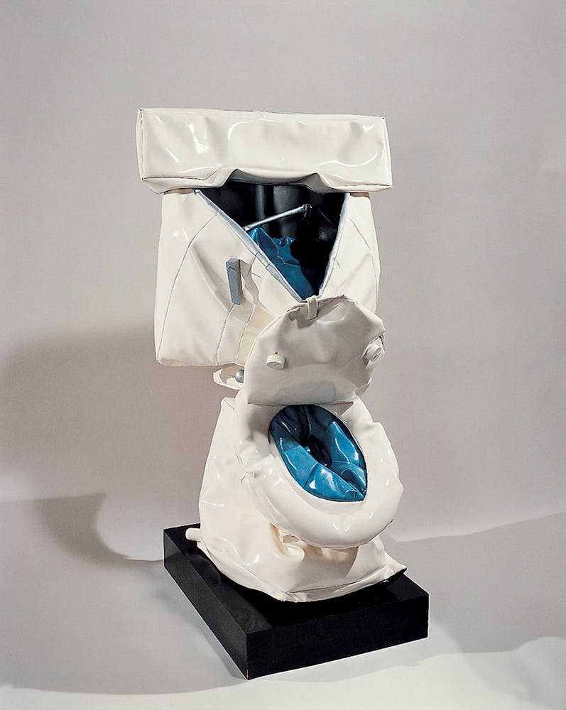 Claes Oldenburg, Soft Toilet, 1966