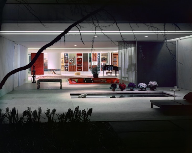 Eero Saarinen, Miller House, Columbus, Indiana, circa 1957