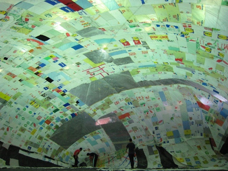 Art Lab: Glow Geodesic
