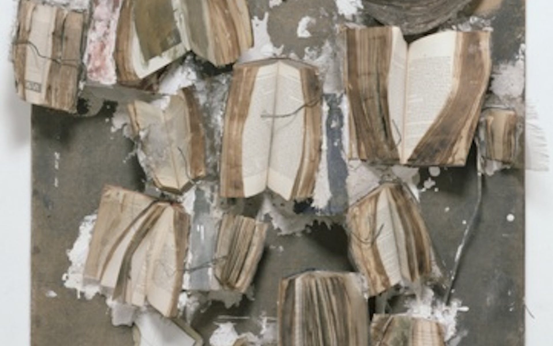 John Latham, Painting is an Open Book, 1961