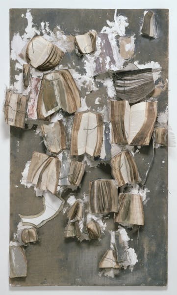 John Latham, Painting is an Open Book, 1961