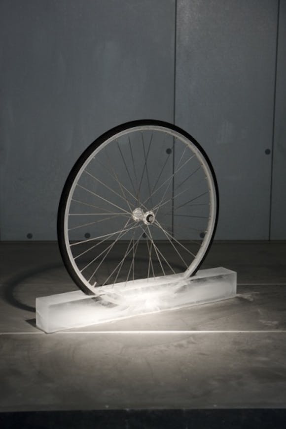 Roman Signer, Rad (Wheel), 1996/2008