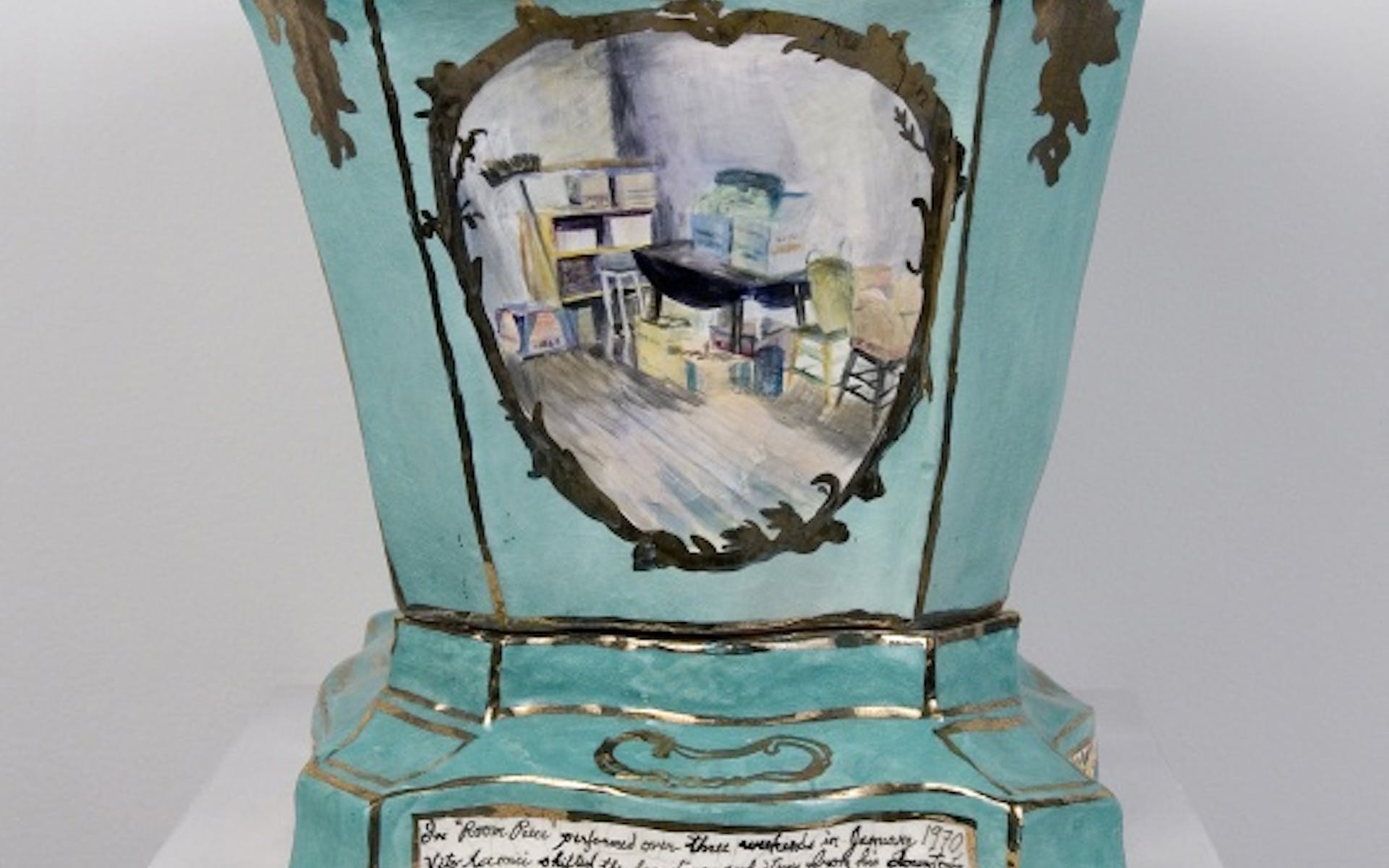 Jane Irish, Vase, Vito Acconci, 1995