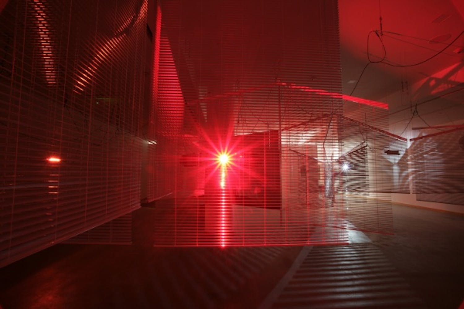 Haegue Yang, Yearning Melancholy Red, 2008