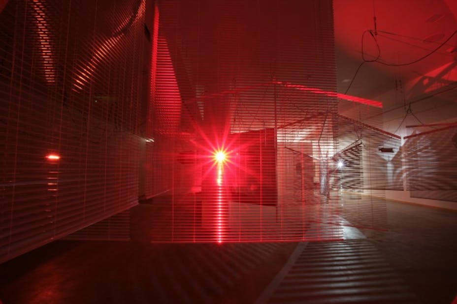 Haegue Yang, Yearning Melancholy Red, 2008
