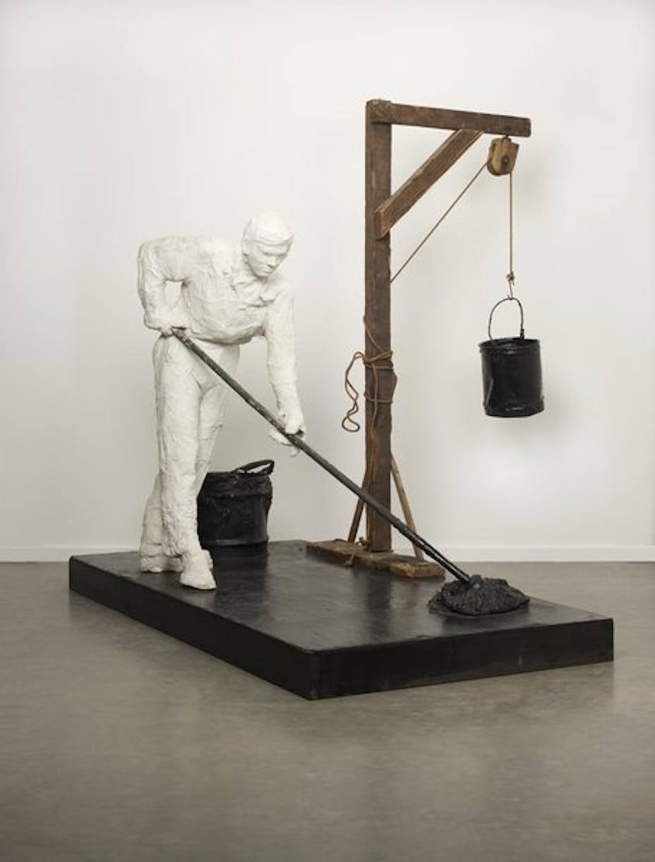 George Segal, The Tar Roofer, 1964