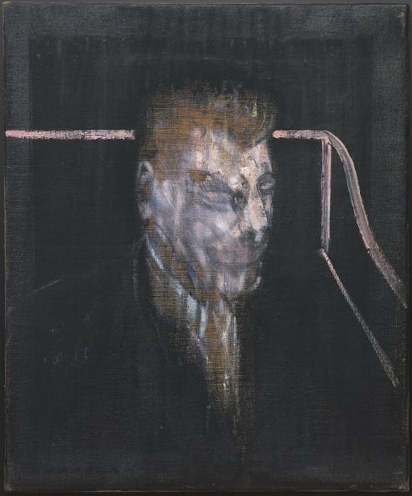 Francis Bacon, Head in Grey, 1955