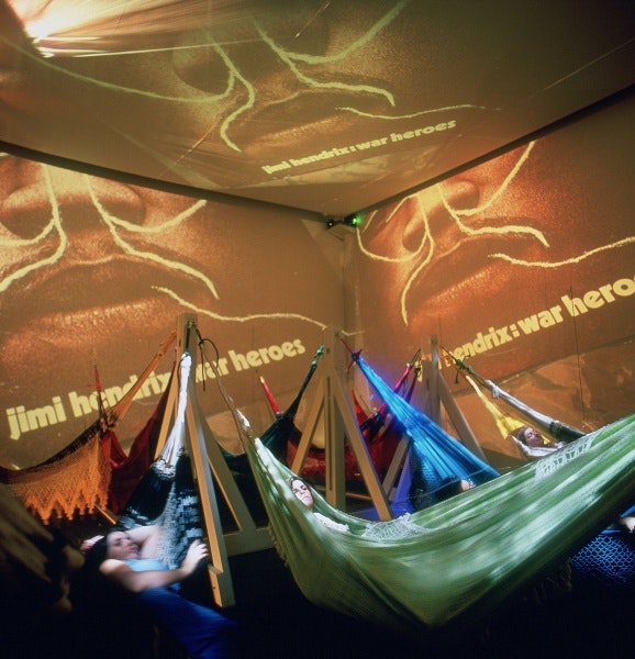 Hélio Oiticica and Neville D'Almeida, CC5 Hendrixwar/Cosmococa Programa-in-Progress, 1973