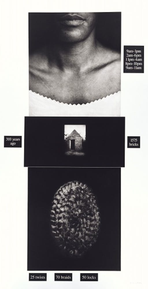 Lorna Simpson, Counting, 1991