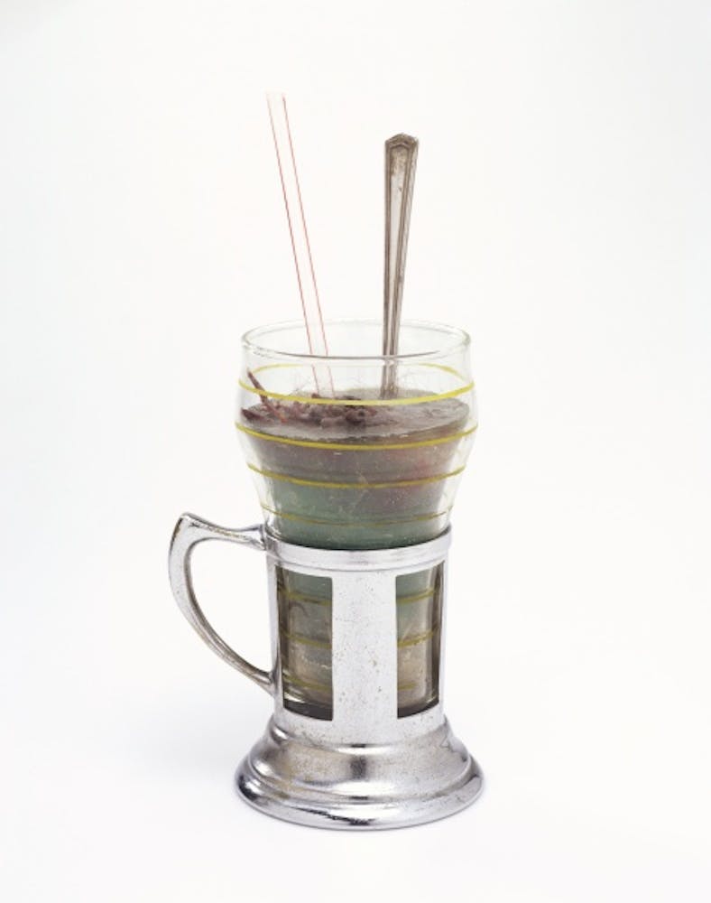 Paul Thek, Untitled (Soda Fountain Glass), 1965–1966