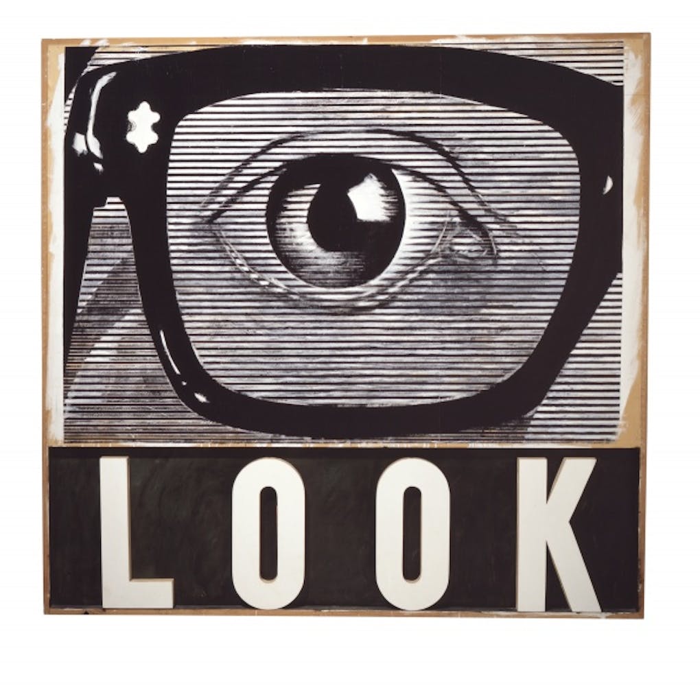 Joe Tilson, LOOK!, 1964