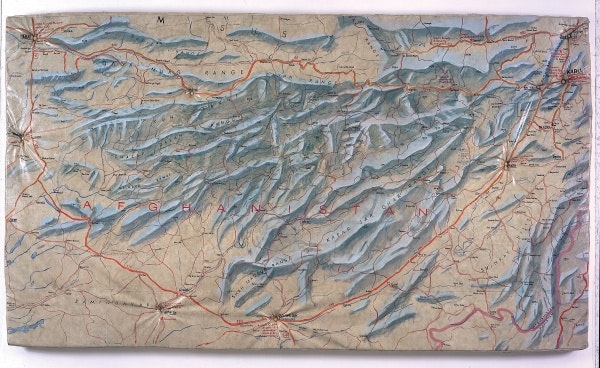 Guillermo Kuitca, Afghanistan, 1990