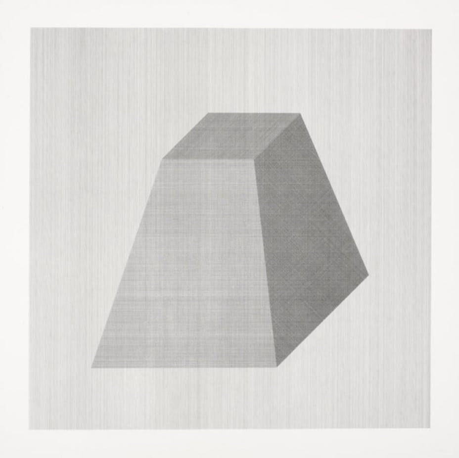 Sol LeWitt, Isometric Form, 1982