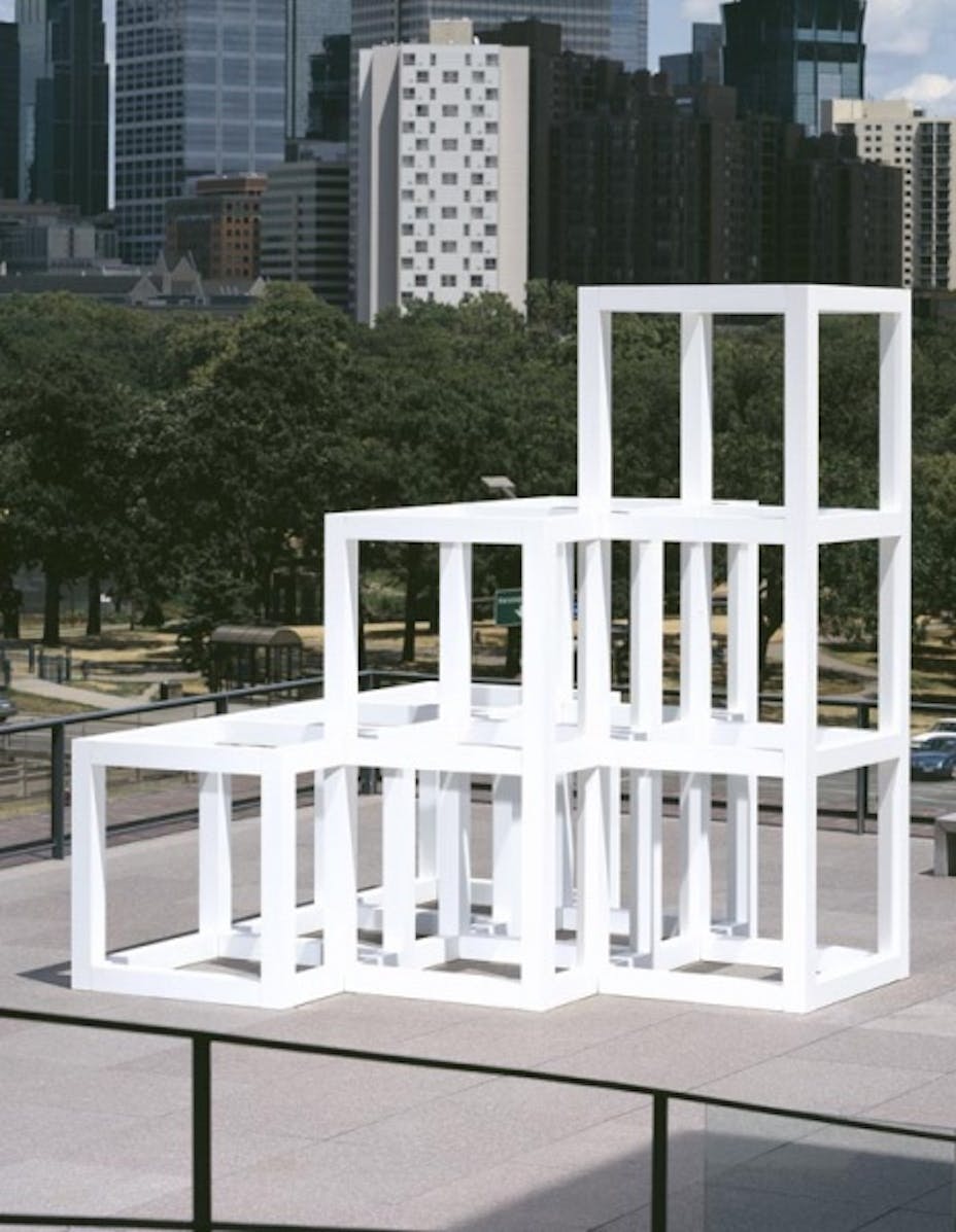 Sol LeWitt, Three x Four x Three, 1984