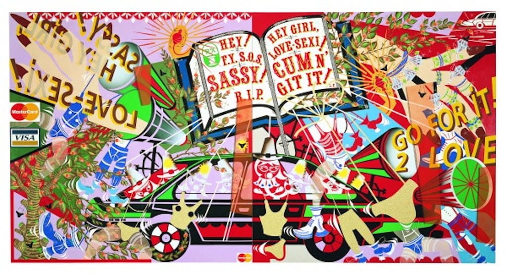 Lari Pittman, Untitled #30 (A Decorated Chronology of Insistence and Resignation), 1994