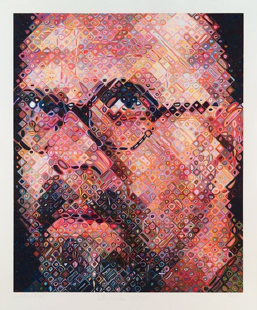 Chuck Close, Self-Portrait, 2000