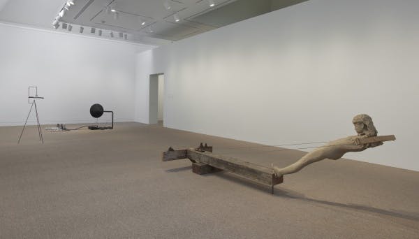 Mark Manders, Installation view at the Hammer Museum, Los Angeles, 2010