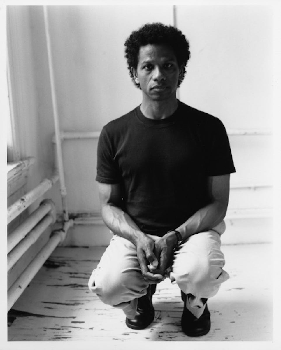 Black and white portrait of Ralph Lemon
