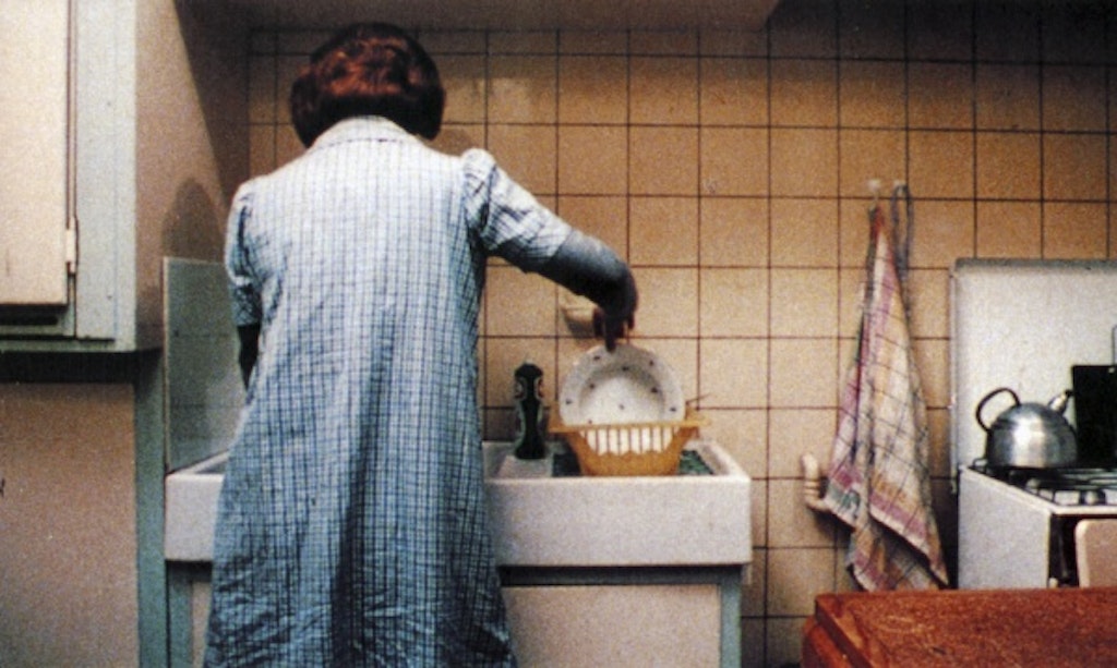 Jeanne Dielman, 23 Quai du Commerce, 1080 Bruxelles, art film, feminism, feminist, and yet she moves, walker art center, the walker, the walker art center, feminist cinema, women in cinema 