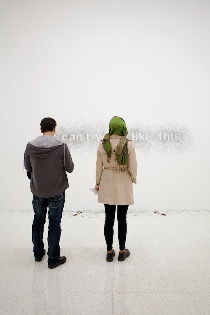 Natascha Sadr Haghighian’s I can’t work like this opening night