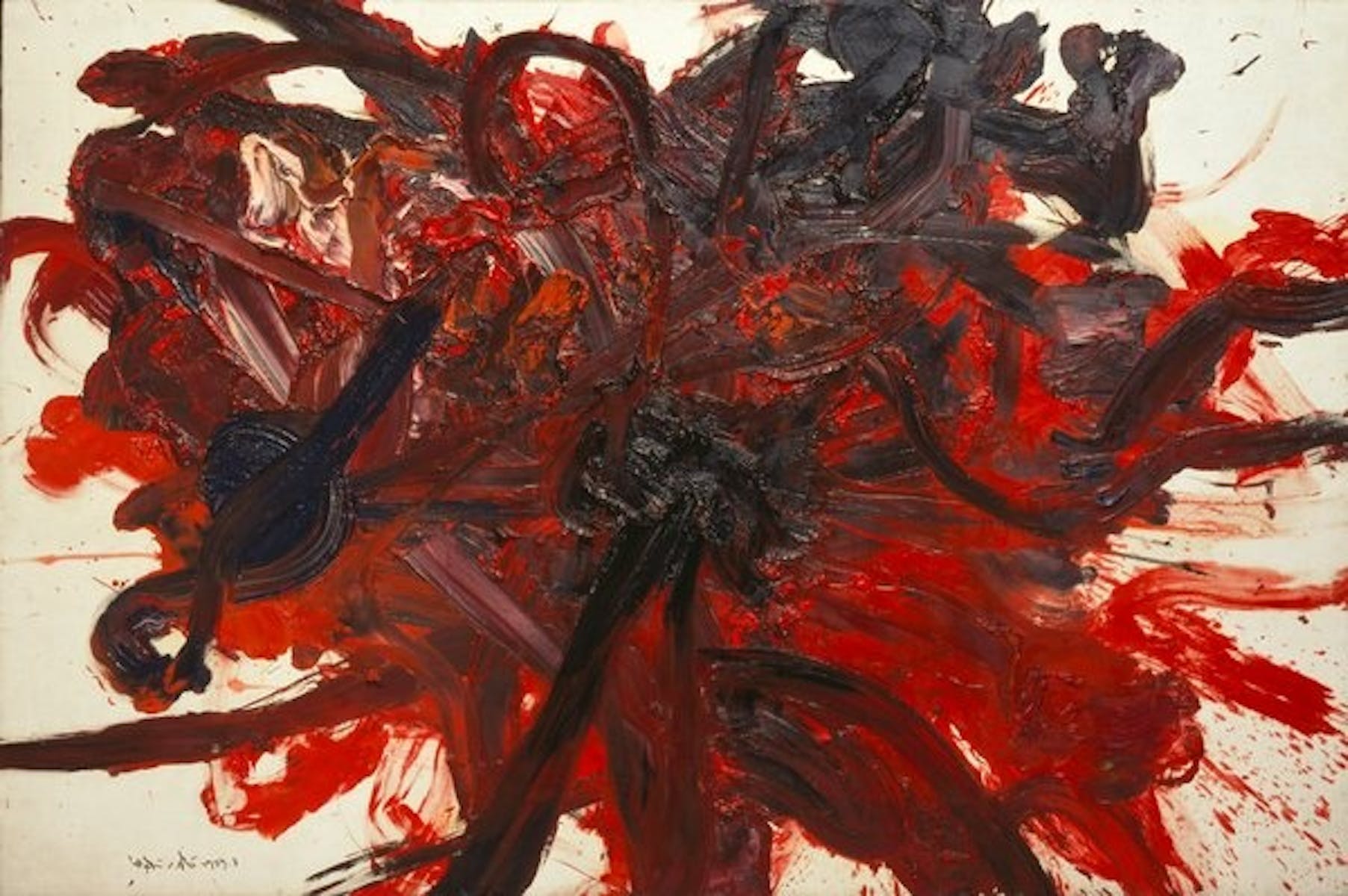 Kazuo Shiraga, Untitled, 1959