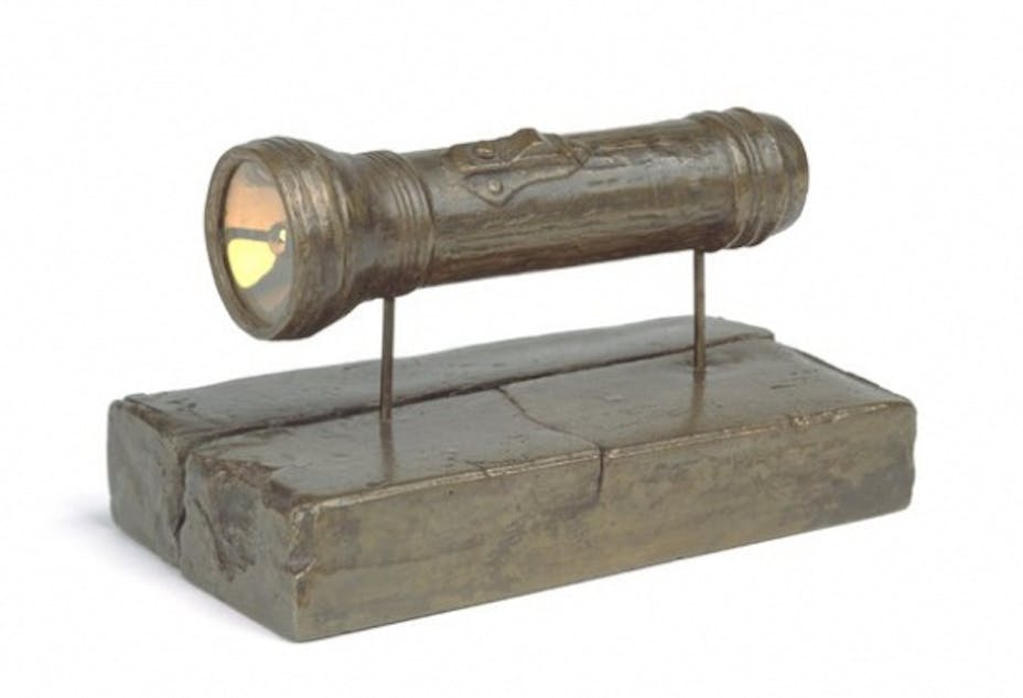 Jasper Johns, Flashlight, 1960