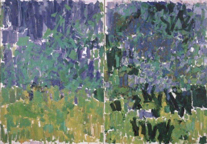Joan Mitchell, Posted, 1977