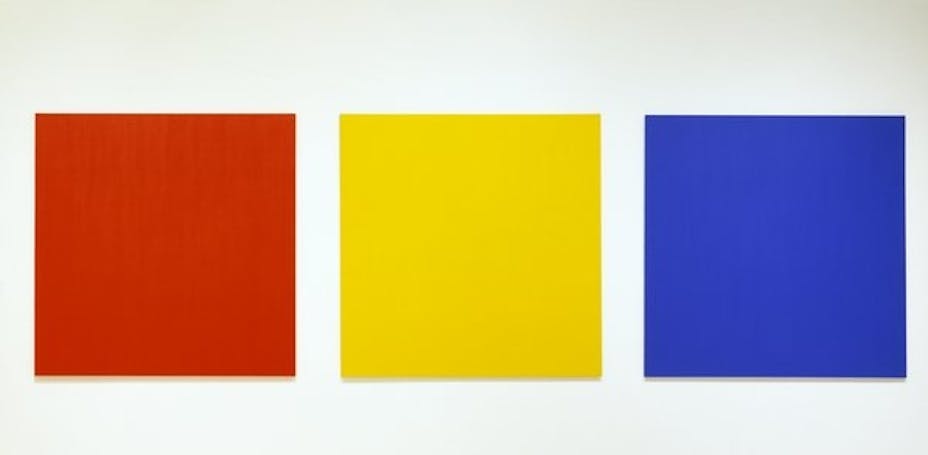 Ellsworth Kelly, Red, Yellow, Blue III, 1966