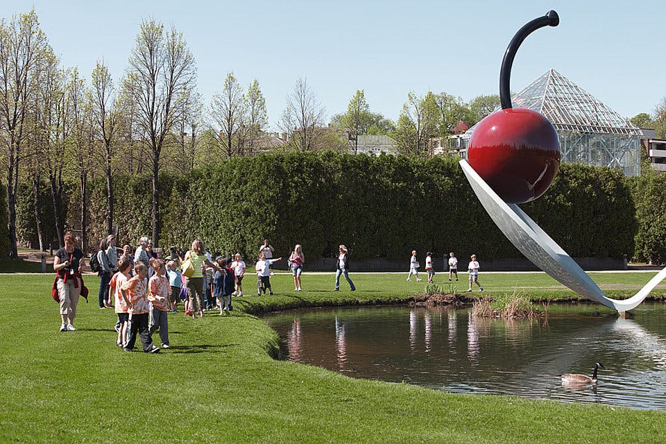 Animating Space On The Sculpture Garden