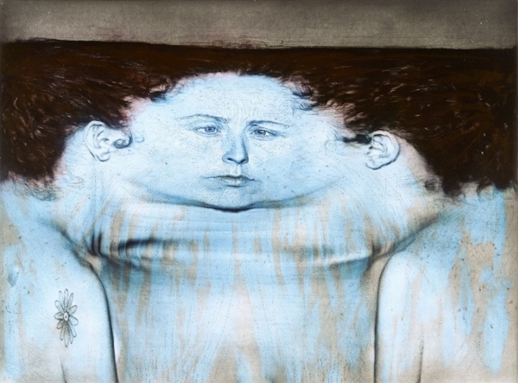 Kiki Smith, My Blue Lake, 1995