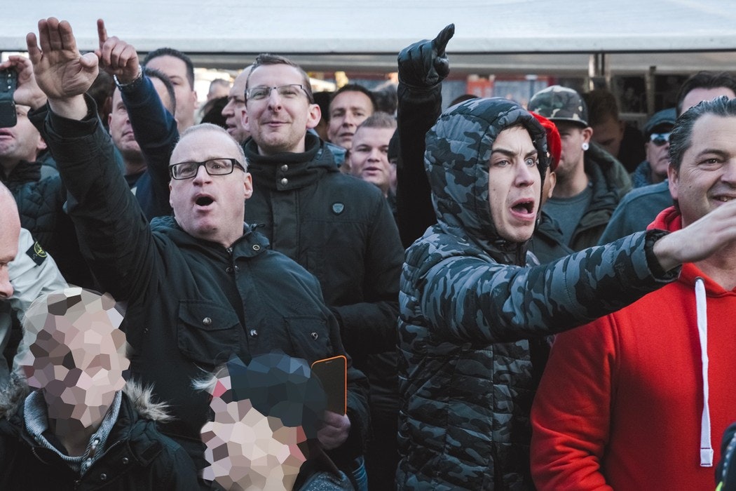 Pro-Zwarte Piet in Eindhoven, November 2018