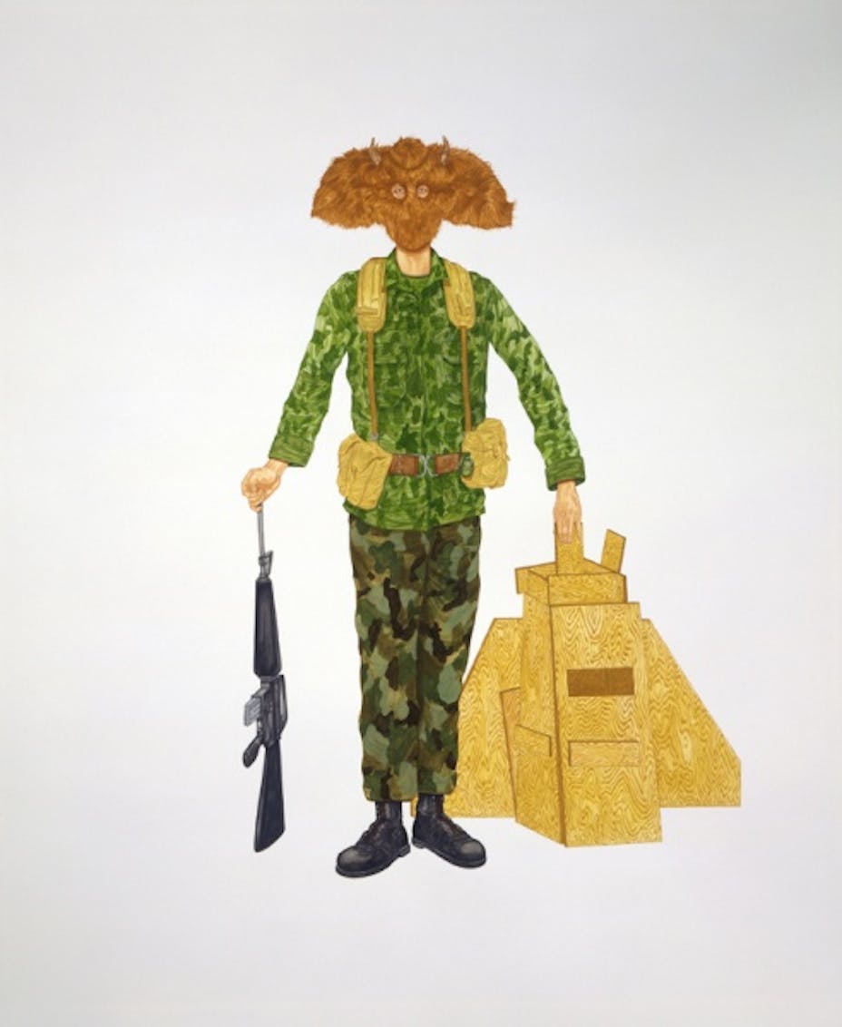 Adam Helms, Standing NFA Irregular, 2005