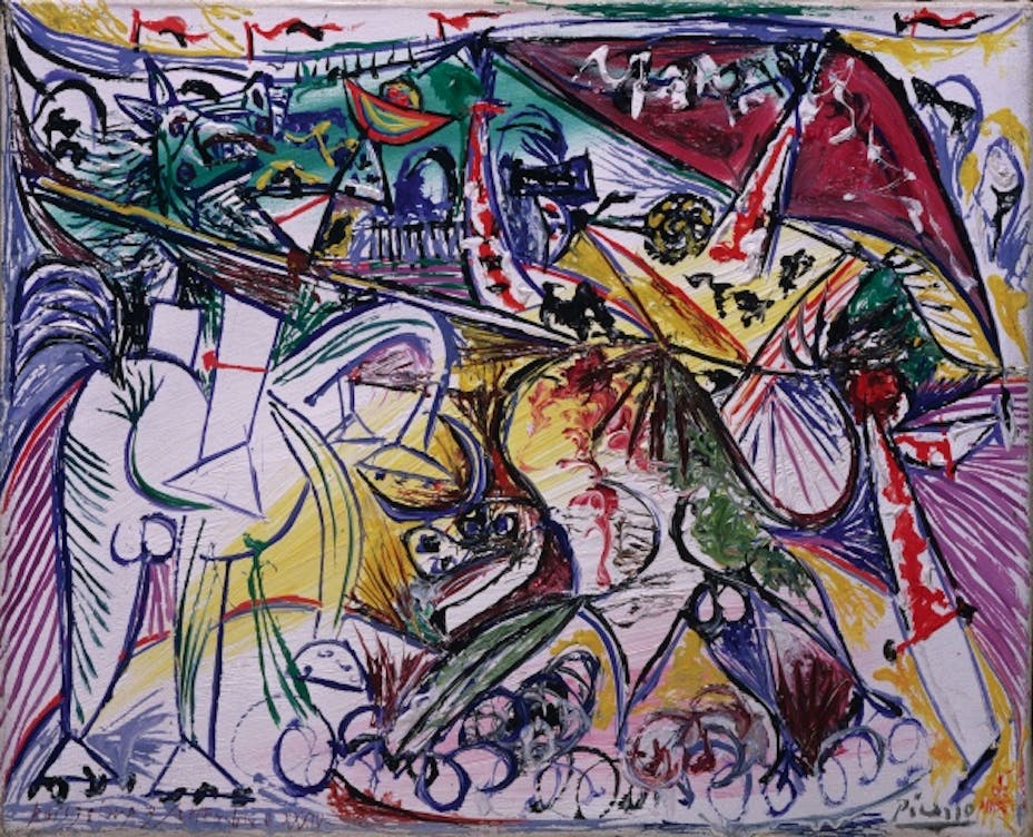 Pablo Picasso, Bullfight, 1934