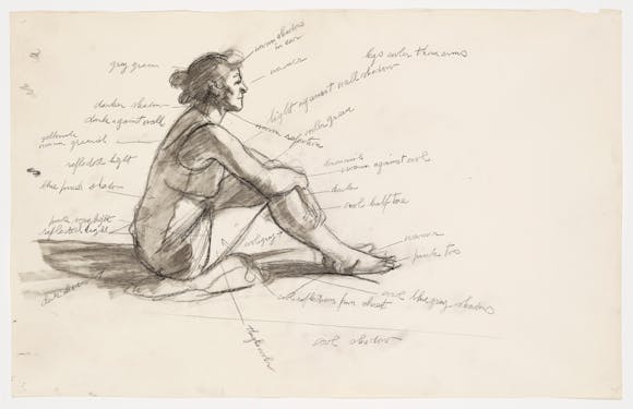 Edward Hopper, Study for Morning Sun, 1952