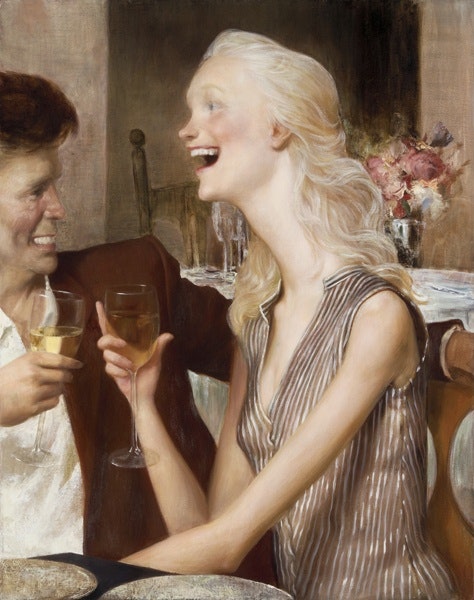 John Currin, Park City Grill, 2000