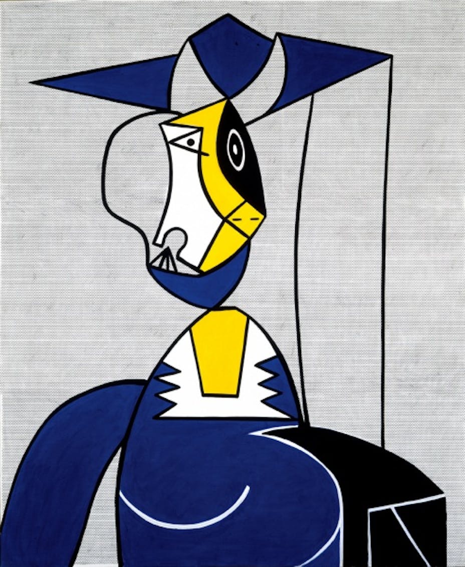 Roy Lichtenstein, Femme au Chapeau, 1962