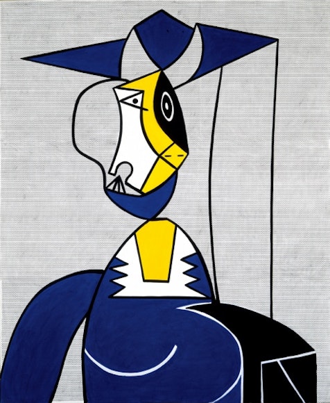 Roy Lichtenstein, Femme au Chapeau, 1962