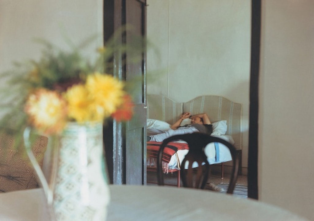 JoAnn Verburg, Untitled (Jim Sleeping, Spoleto), 1988