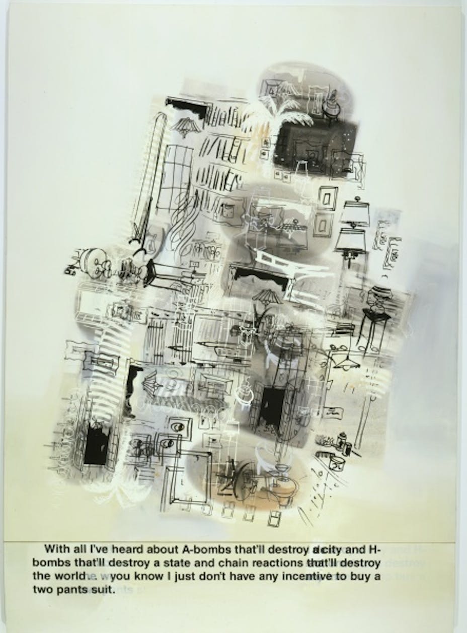 Richard Prince, Unaware of Being Despair, 1994