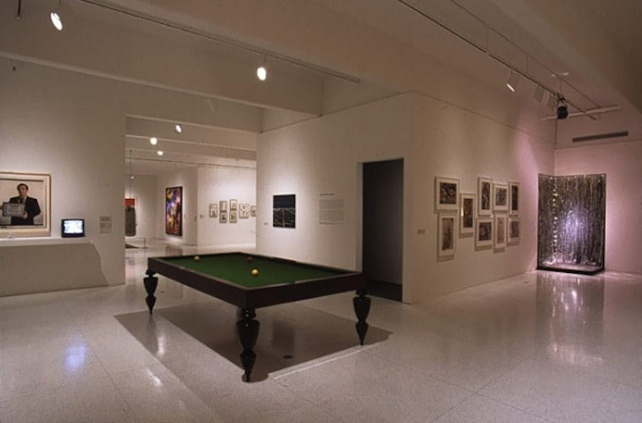 Installation view of American Tableaux: Selections from the Collection of Walker Art Center, 2001