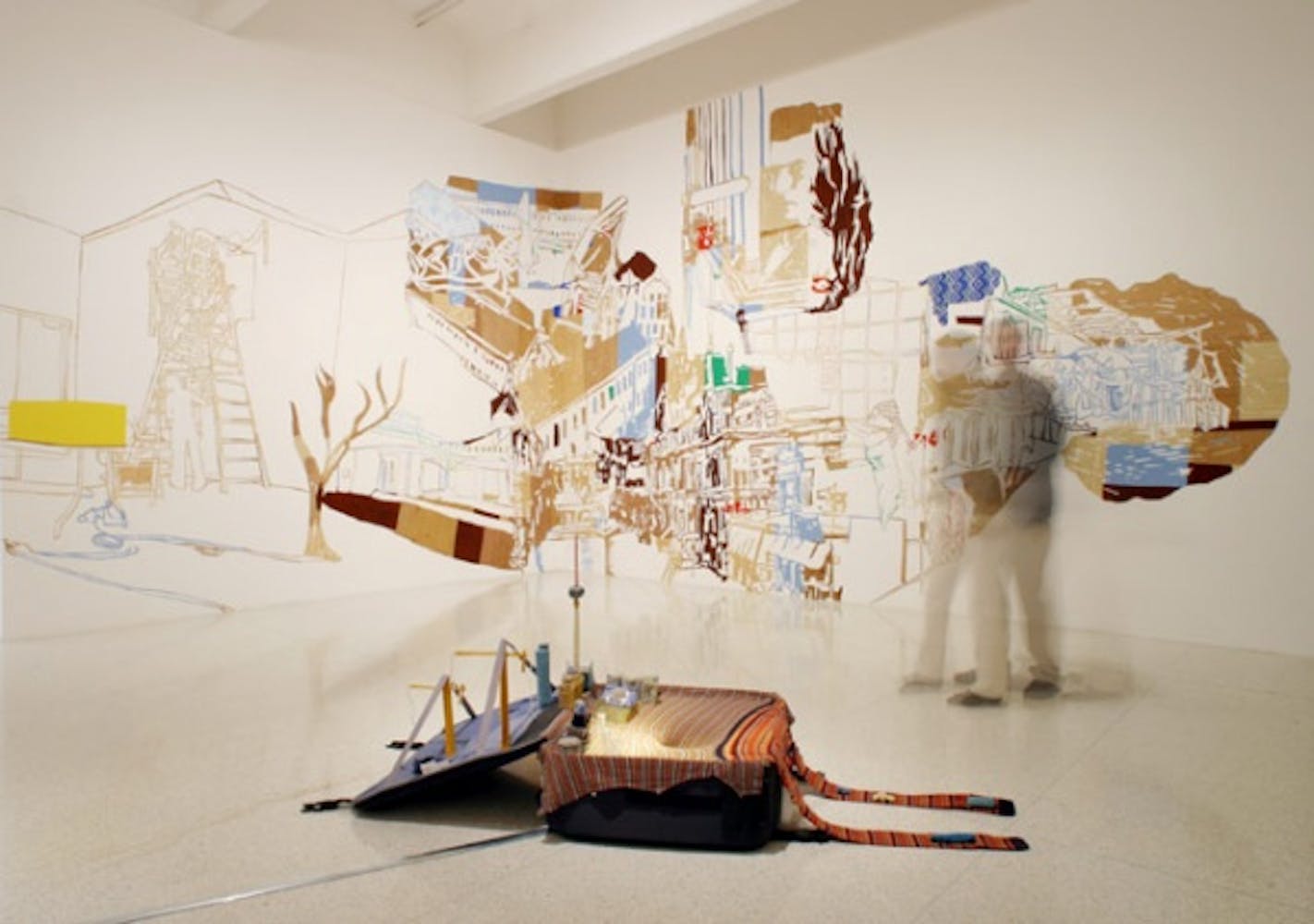 Installation view of How Latitudes Become Forms: Art in a Global Age, 2003