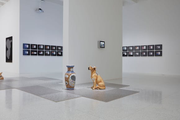 View of the exhibition Question the Wall Itself, 2016 (Photo: Gene Pittman, ©Walker Art Center)