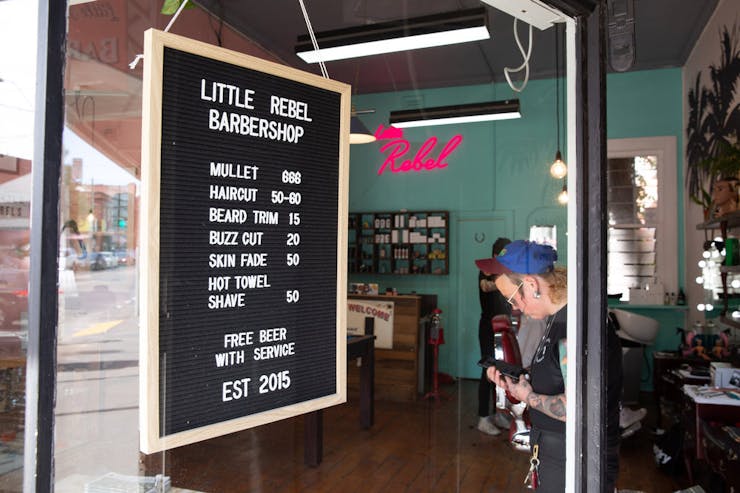 Little Rebel Barbershop, Melbourne, Australia