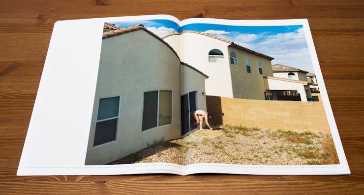 “Not peeping.” Not peeping