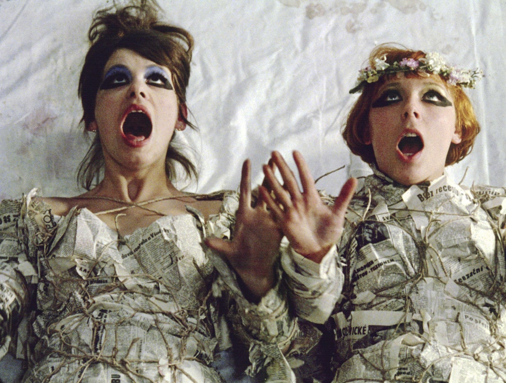 Daisies, Chytilova, art film, feminism, feminist, and yet she moves, walker art center, the walker, the walker art center, feminist cinema, women in cinema 