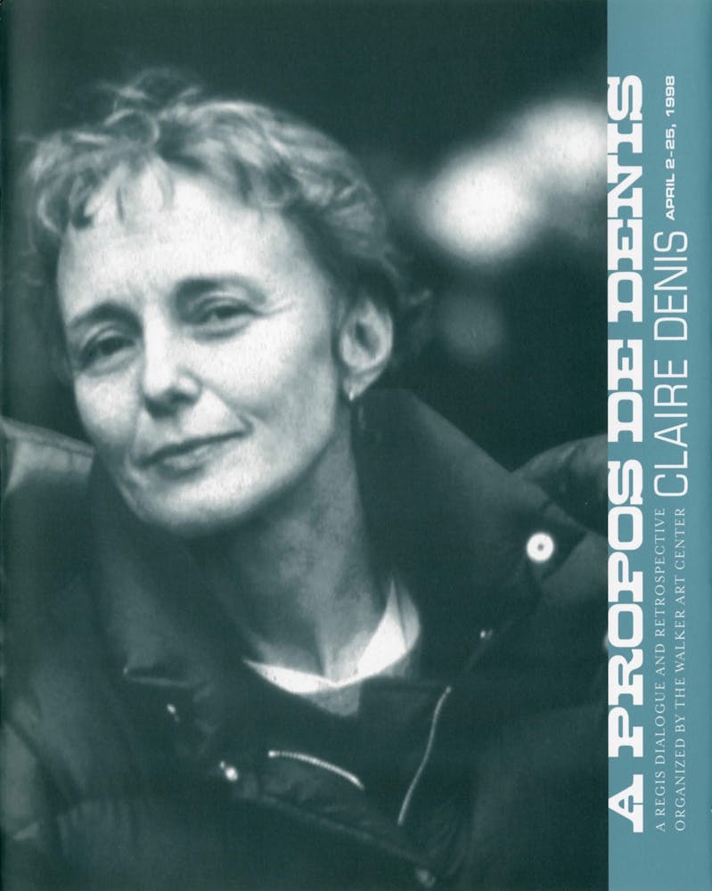 Claire Denis Dialogue event brochure page 1