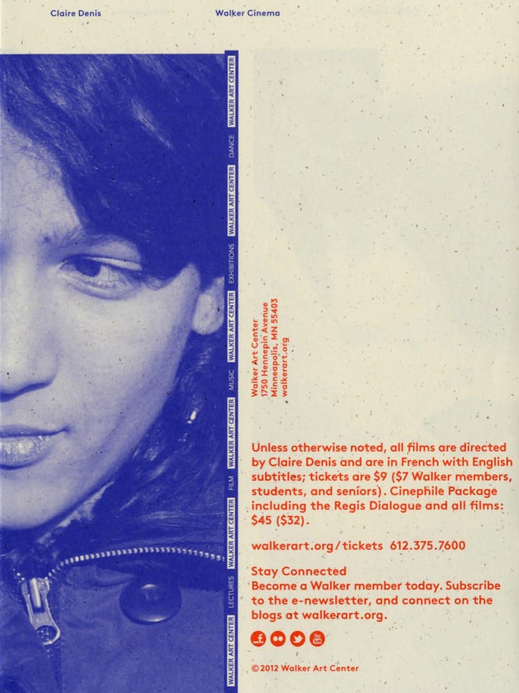 Brochure for Claire Denis Regis Dialogue pg 5