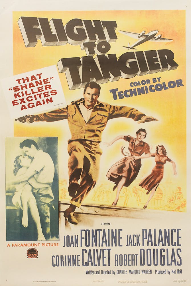 Poster for Flight to Tangier