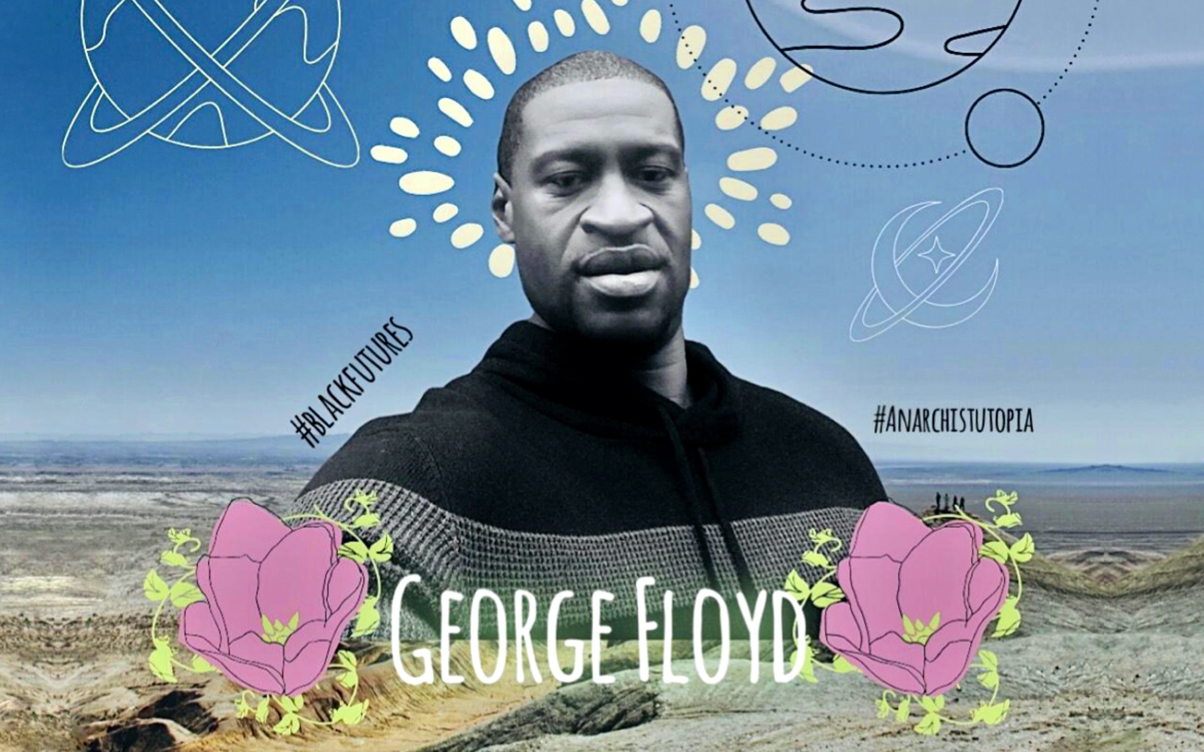 Collage artwork for George Floyd