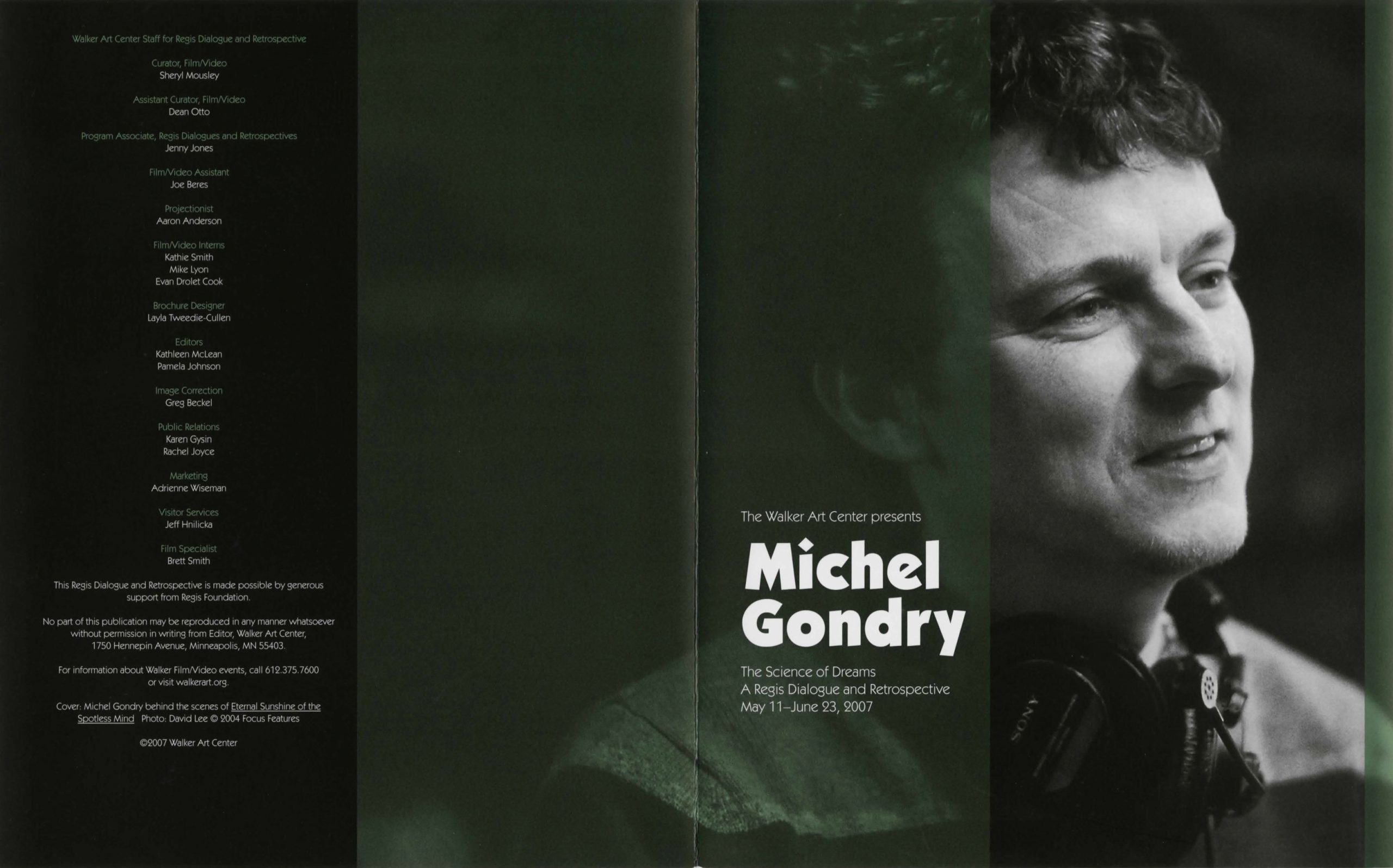 Dialogues & Film Retrospectives: Michel Gondry